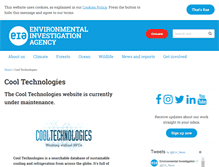 Tablet Screenshot of cooltechnologies.org